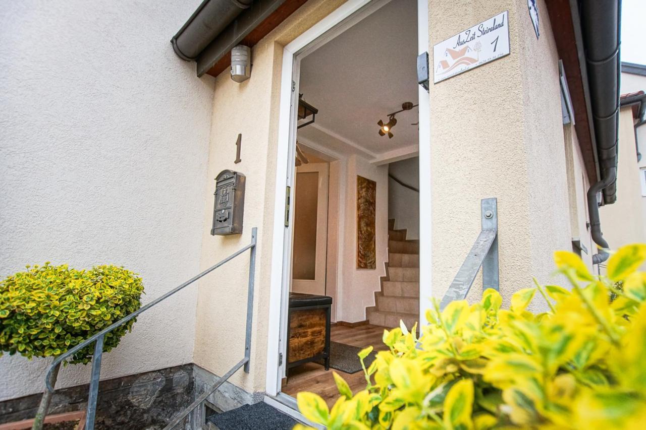 Auszeit Steiraland 1 Mit Privaten Garten Ueberdachter Terrasse Und Parken